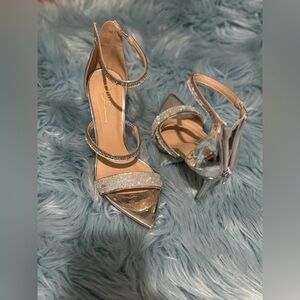 Rhinestone high heels